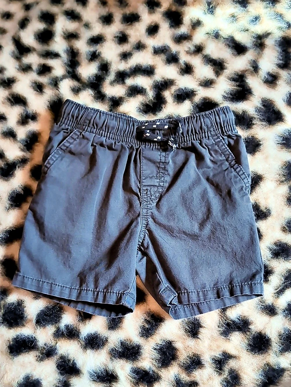 Cat & Jack Toddler Boys Pull-On Woven Shorts Gray 2T